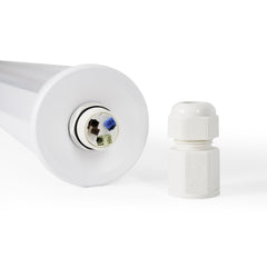 Luminaria estanca tubular para uso industrial - 150cm - 50W - 6900lm - IP65 - IK10