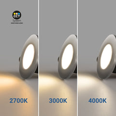 Downlight LED 6W CCT - TRIAC regulable - Corte Ø68mm - IP65