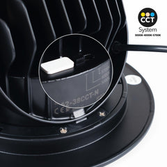 Downlight LED circular orientable CCT 38W - 120° Driver LIFUD