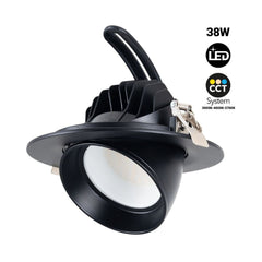 Downlight LED circular orientable CCT 38W - 120° Driver LIFUD