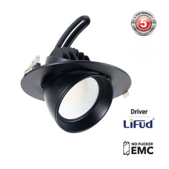 Downlight LED circular orientable CCT 38W - 120° Driver LIFUD