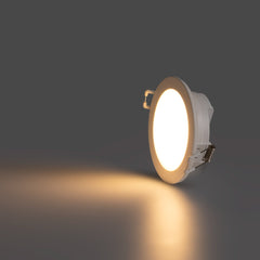 Downlight LED exterior 5W - IP65 - TRIAC regulable - Aro intercambiable - Corte Ø68mm