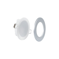 Downlight LED exterior 5W - IP65 - TRIAC regulable - Aro intercambiable - Corte Ø68mm