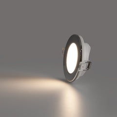 Kit Downlight LED exterior 5W - IP65 - Aro intercambiable - TRIAC regulable - Corte Ø68mm
