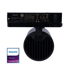 Proyector LED para carril trifásico 40W - Carnicerías - Driver Philips Xitanium