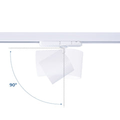 Proyector LED para carril trifásico 40W - Pescados y Mariscos - Driver Philips Xitanium