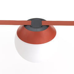 Lámpara bola opal para sistema "Axia" - 12W - 48V - Luz cálida