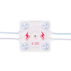 Módulo LED cuadrado para rótulos - 3.6W - 220V AC - IP65 - 165º