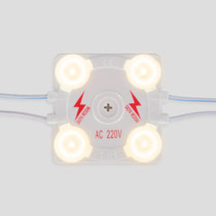 Módulo LED cuadrado para rótulos - 3.6W - 220V AC - IP65 - 165º