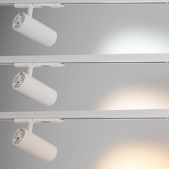Proyector LED para carril trifásico 36W - CCT - TRIAC regulable - CRI90 - 3300 lm