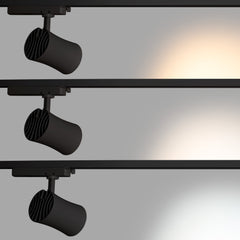 Proyector LED arquitectónico para carril monofásico CCT - 40W - CRI 90