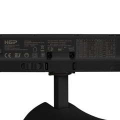 Proyector LED arquitectónico para carril trifásico CCT - 40W - CRI 90 - Driver KGP