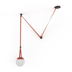 Lámpara configurable "Axia 1" - KIT lámpara bola 12W + cinta textil eléctrica + accesorios