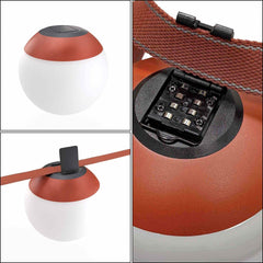 Lámpara configurable "Axia 1" - KIT lámpara bola 12W + cinta textil eléctrica + accesorios