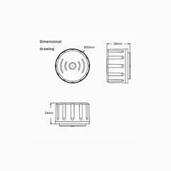 Campana LED UFO industrial 200W - CCT - Con sensor de movimiento - 170lm/W - Driver LIFUD - IP65 - 5 años garantía