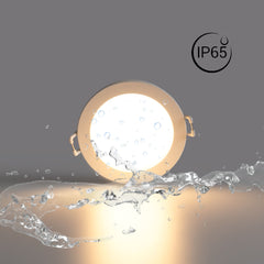 Downlight LED exterior 5W - IP65 - TRIAC regulable - Aro intercambiable - Corte Ø68mm
