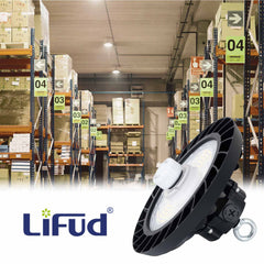 Campana LED UFO industrial 150W - CCT - Con sensor de movimiento - 170lm/W - Driver LIFUD - IP65 - 5 años garantía