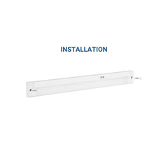 Regleta LED bajo mueble 4W - CCT - Con sensor IR - 30cm