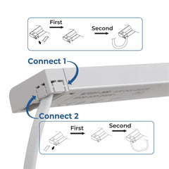 Regleta LED bajo mueble 8W - CCT - Con sensor - 60cm