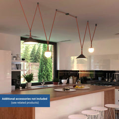 Lámpara CONO para sistema "Axia" - 12W - 48V - Luz cálida