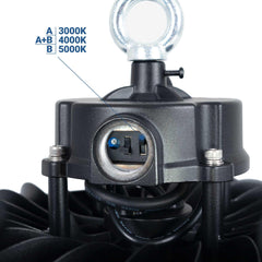 Campana LED UFO industrial 200W - CCT - Con sensor de movimiento - 170lm/W - Driver LIFUD - IP65 - 5 años garantía