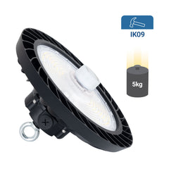 Campana LED UFO industrial 200W - CCT - Con sensor de movimiento - 170lm/W - Driver LIFUD - IP65 - 5 años garantía