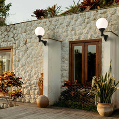 Aplique de pared exterior "GLOBE 400 MODERN" de FUMAGALLI - E27