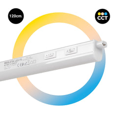 Regleta LED bajo mueble T5 - 14W - CCT - 120 cm - Opal