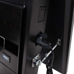 Display publicitario portátil 43'' exterior - LCD full HD - Con ruedas y batería