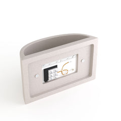 Aplique de pared concreto "Raquel" - Up & down - 1 x G9