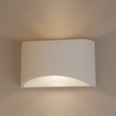 Aplique de pared concreto "Raquel" - Up & down - 1 x G9