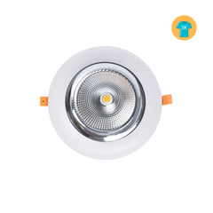 Downlight LED especial para cosmética, moda y retail - 40W - Driver Philips - Corte Ø210 mm