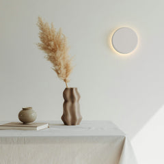 Aplique de pared escayola "Lune" - 2,5W - Luz cálida