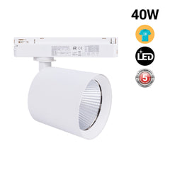 Proyector LED para carril monofásico 40W - Moda y retail