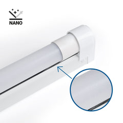 Kit regleta portatubos + tubo LED T8 - 18W - 120cm