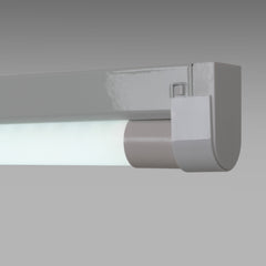 Kit regleta portatubos + tubo LED T8 - 24W - 150cm