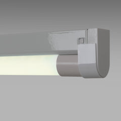 Kit regleta portatubos + tubo LED T8 - 24W - 150cm