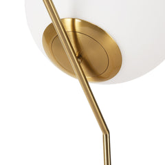 Lámpara de mesa bola cristal "NOLA" - E27 - Ø 25cm