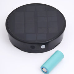 Bolardo solar LED "FELICE 400" con sensor PIR - 33 cm - 4000K - 2 modos de funcionamiento