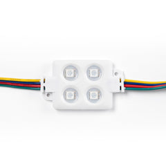 Módulo LED cuadrado para rótulos RGB - 0.96W - 12V DC - IP65 - 120º