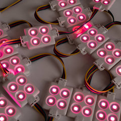 Módulo LED cuadrado para rótulos RGB - 0.96W - 12V DC - IP65 - 120º