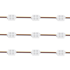 Módulo LED cuadrado para rótulos RGB - 0.96W - 12V DC - IP65 - 120º