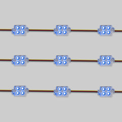 Módulo LED cuadrado para rótulos RGB - 0.96W - 12V DC - IP65 - 120º