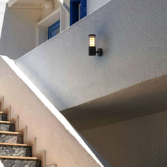 Aplique de pared exterior aluminio "Burno" - IP54 - E27