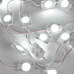 Módulos LED monocolor para rótulos - 1,5W - 12V - IP65 - 160º