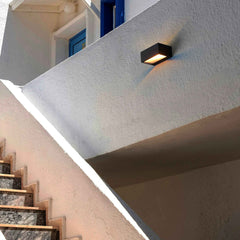 Aplique de pared exterior aluminio "Oriol" - IP44 - R7S