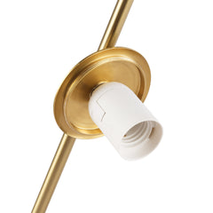 Lámpara colgante bola cristal "HERMI 220" - E27 - Ø 22cm