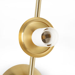 Aplique de pared doble bola cristal "VIC 220" - E27 - Ø 22cm