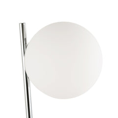 Lámpara de mesa bola cristal "LICRU" - E27 - Ø 15cm