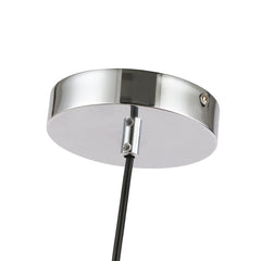 Lámpara colgante bola cristal "TANNA" - E27 - Ø 15cm